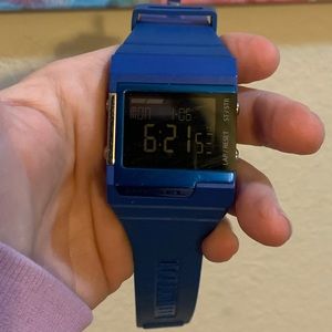 Blue diesel watch